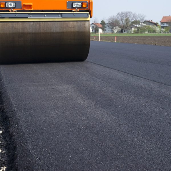 Road construction.